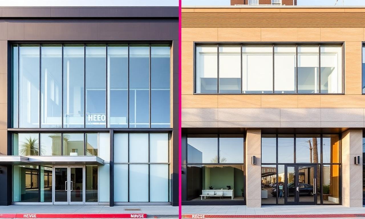 Qual a melhor fachada para empresas?