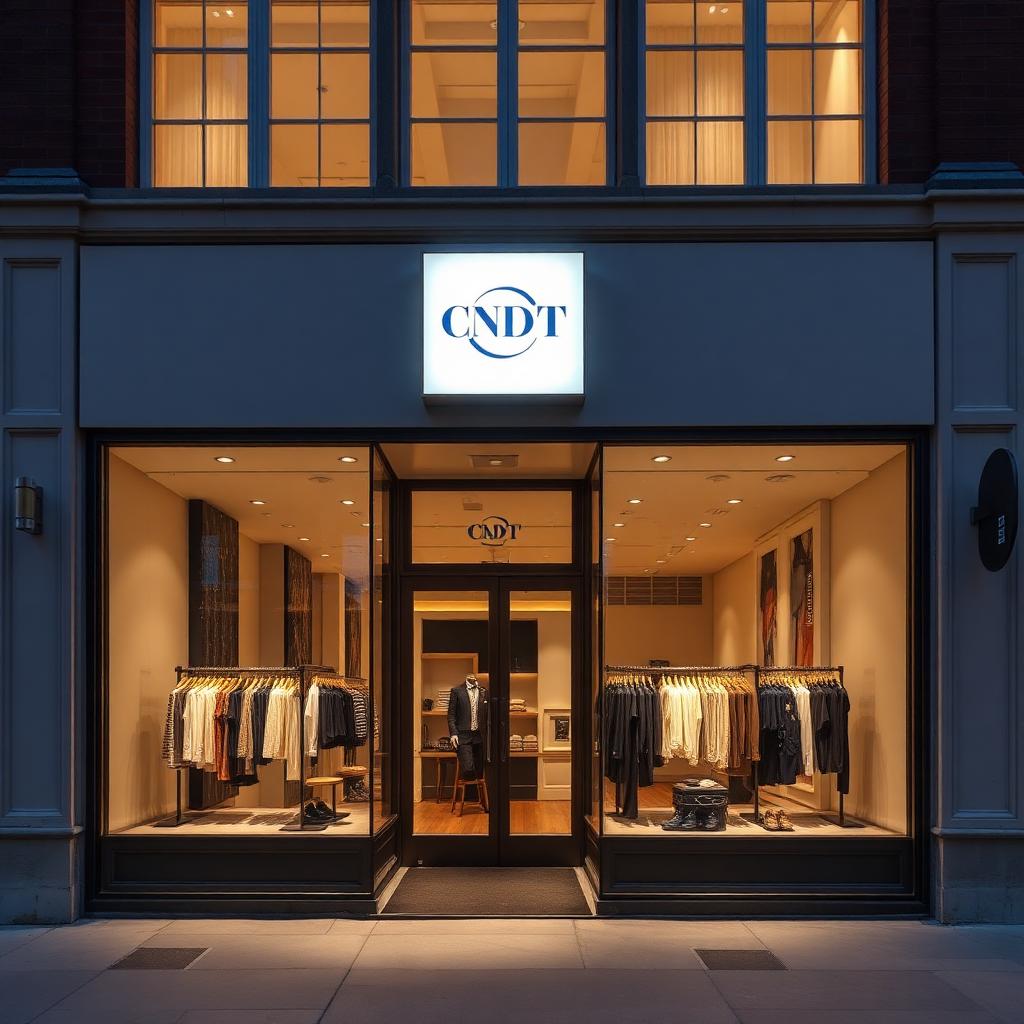 Boutique - Fachada + Logo Box